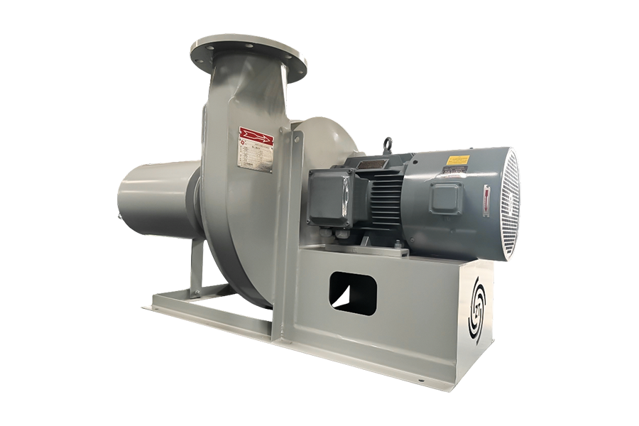 Miljøvernindustri - Eksosbehandlingssystem Forbrenningsassistert vifte