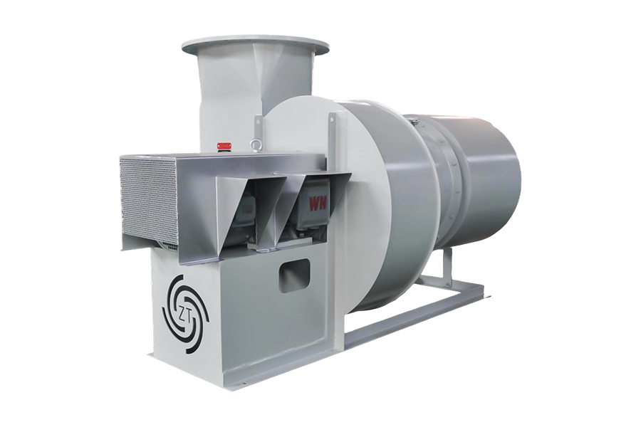 Miljøvernindustri - Eksosbehandlingssystem Forbrenningsassistert vifte