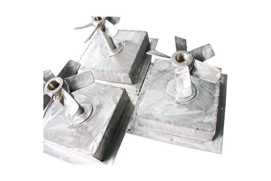 Plug-in høytemperaturblåsere for malingsindustrien