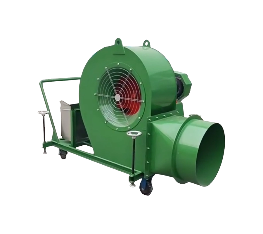 Vifter for oppbevaring av landbrukskorn