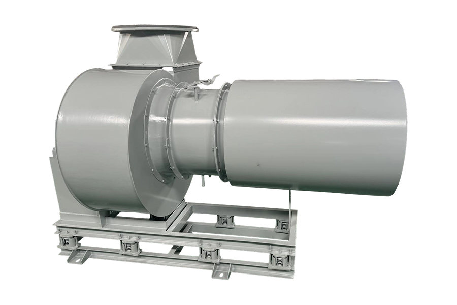 Miljøvernindustri - fast og flytende avfall roterende ovn behandlingssystem Sekundær vifte