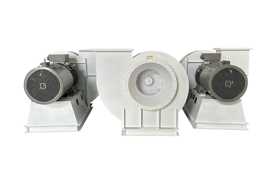 Miljøvernindustri - fast og flytende avfall roterende ovn behandlingssystem Primær vifte